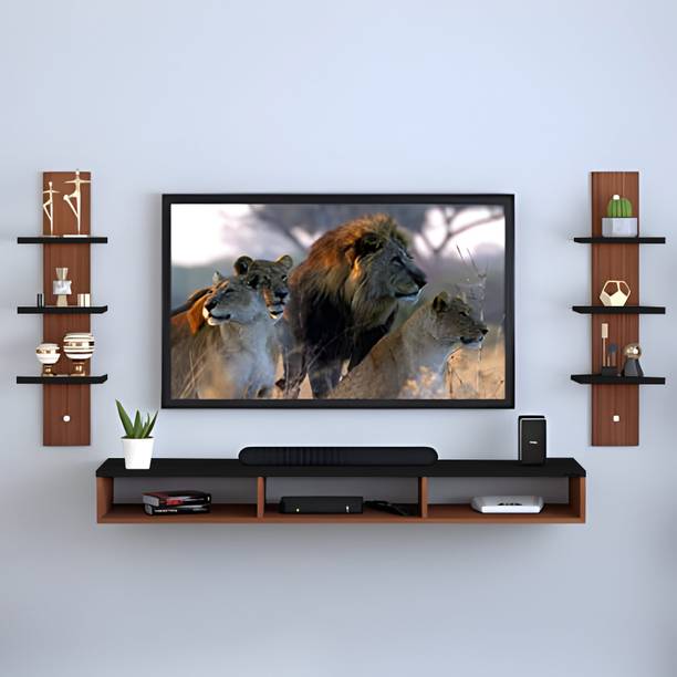 ShahQ TV Cabinet for Bedroom in 32 inch in Engineered Wood TV Entertainment Unit