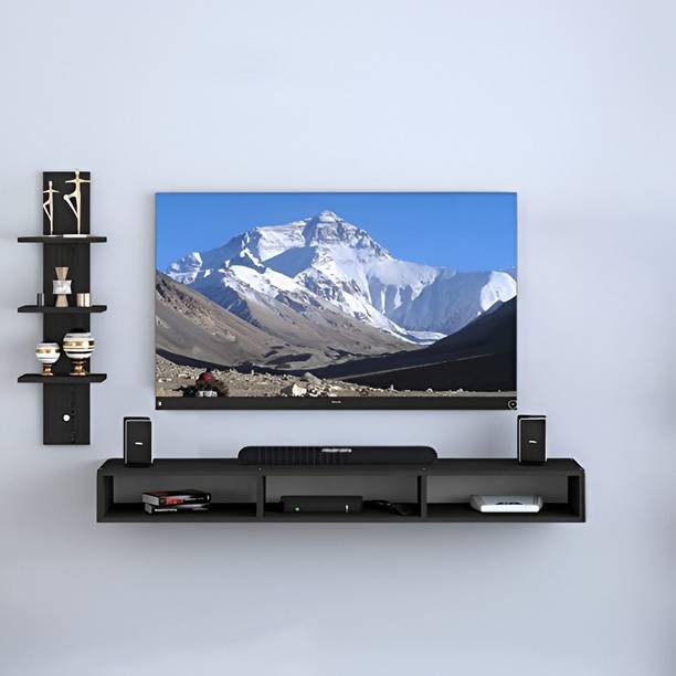 Artival Crafts "Elegant Wooden MDF Wall-Mounted TV Unit – LuxeStyle Series Collection" Engineered Wood TV Entertainment Unit