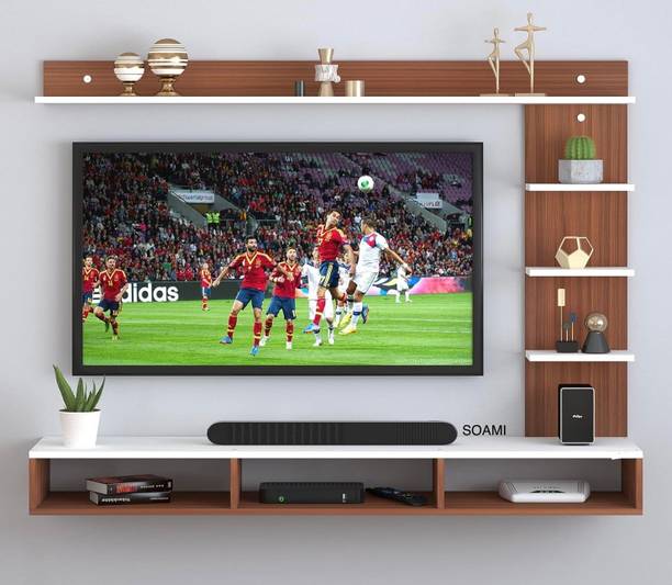 DIY HOME setup Box, LCD Cabinet, TV Stand Wall, TV Panel, Wooden Wall Mounted TV Unit Engineered Wood TV Entertainment Unit