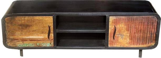 APRODZ TV UNIT Solid Wood TV Entertainment Unit