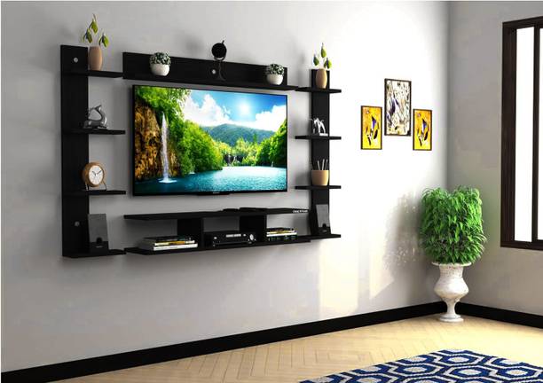 MACWUD Tv Entertainment Unit For 43 Inch Tv Wooden Cabinet For Living Room Engineered Wood TV Entertainment Unit