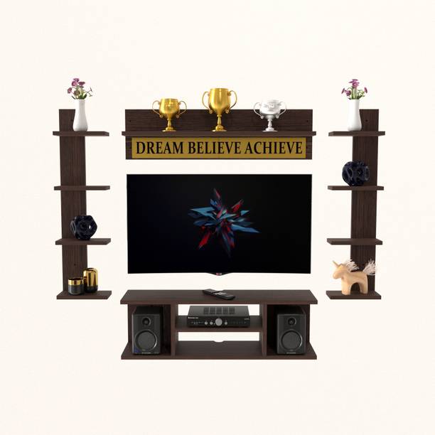 ERAWUD MW-TU-DAVIES-DBA Solid Wood TV Entertainment Unit