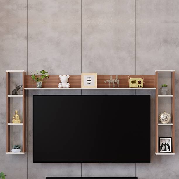 WOODWIDER Aspen TV Stand Unit Cabinet Rack 65", Engineered Wood TV Entertainment Unit