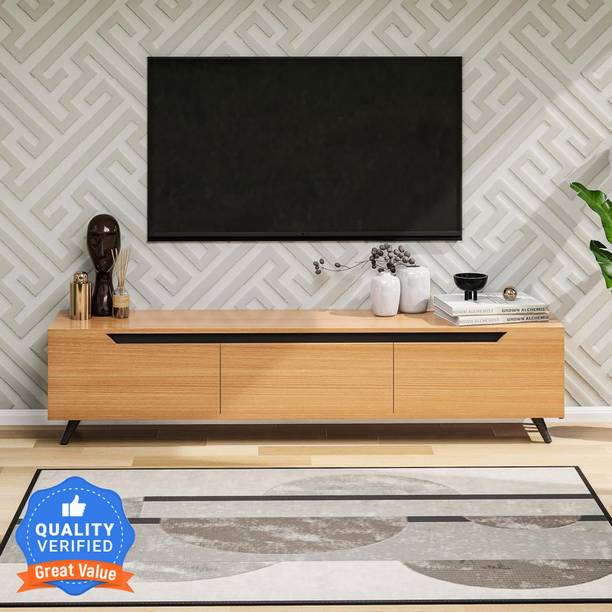 DecorNation Nova Modern Entertainment Engineered Wood TV Entertainment Unit