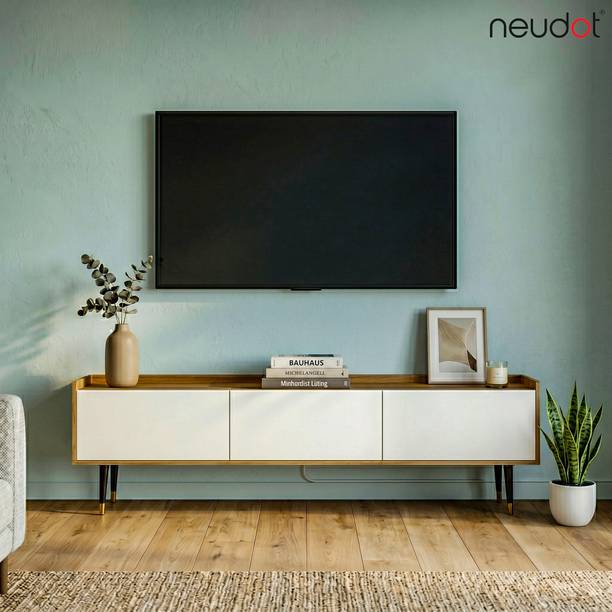 NEUDOT Gem 75 Inch TV Unit | With Storage for | Living Room | Bed Room | Kidsroom | Engineered Wood TV Entertainment Unit