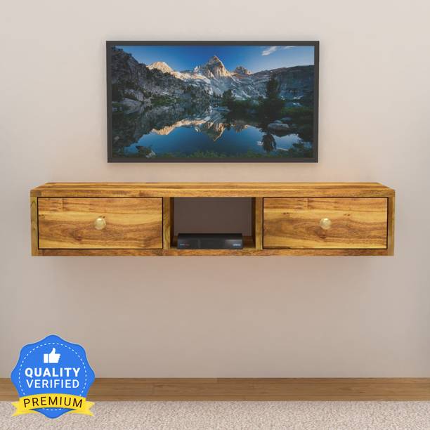 Flipkart Perfect Homes Sheesham ( Rosewood ) Solid Wood TV Entertainment Unit