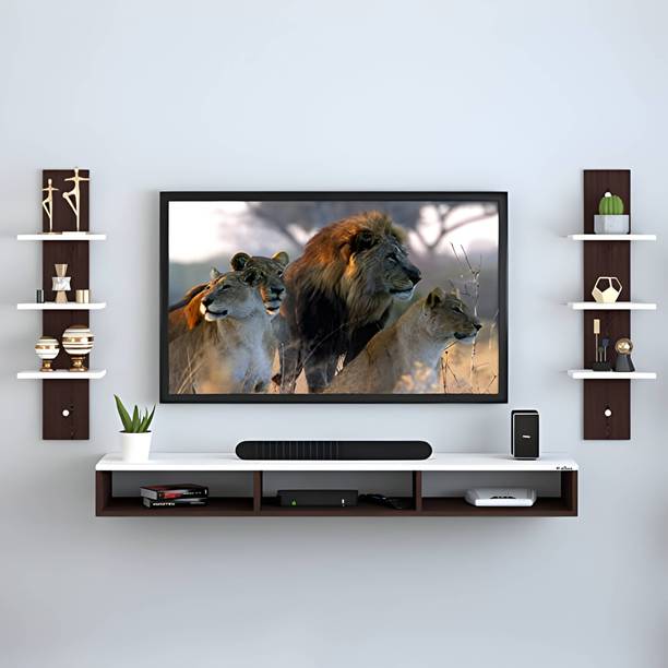 ShahQ TV Cabinet for Bedroom in 32 inch in Engineered Wood TV Entertainment Unit