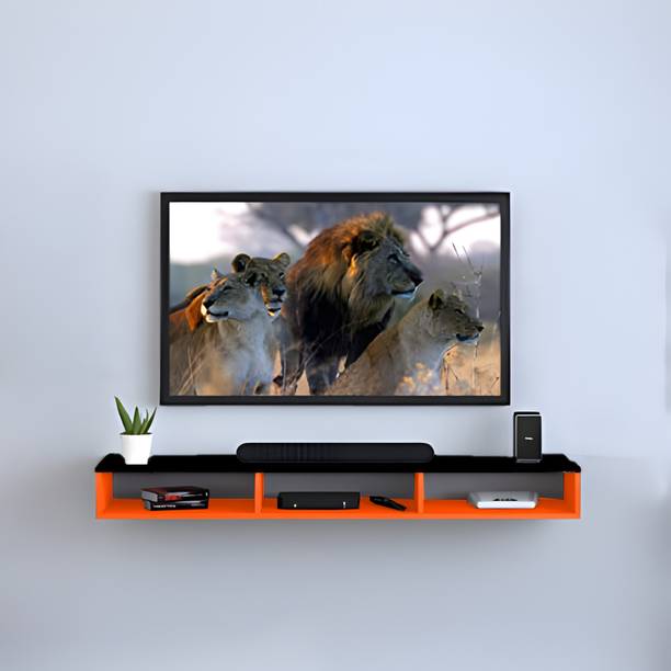 Livster "Stylish and Durable MDF TV Unit with Storage for Modern Living Rooms" Engineered Wood TV Entertainment Unit