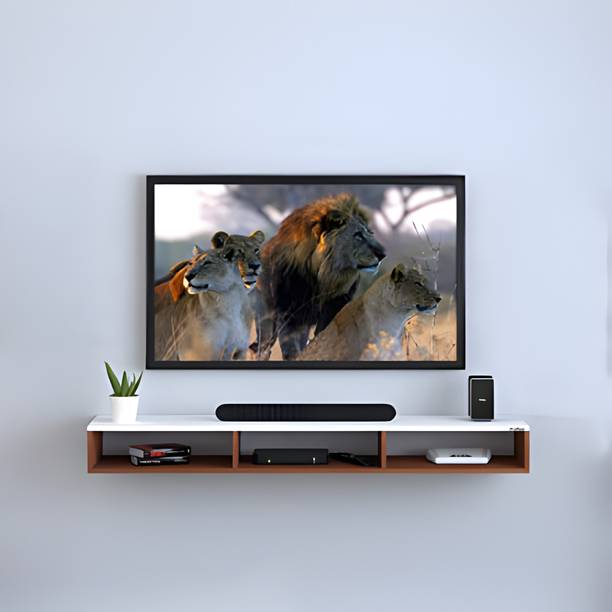 Timbercraft TV Cabinet for Living room & Bedroom in [ MDF ] Engineered Wood TV Entertainment Unit