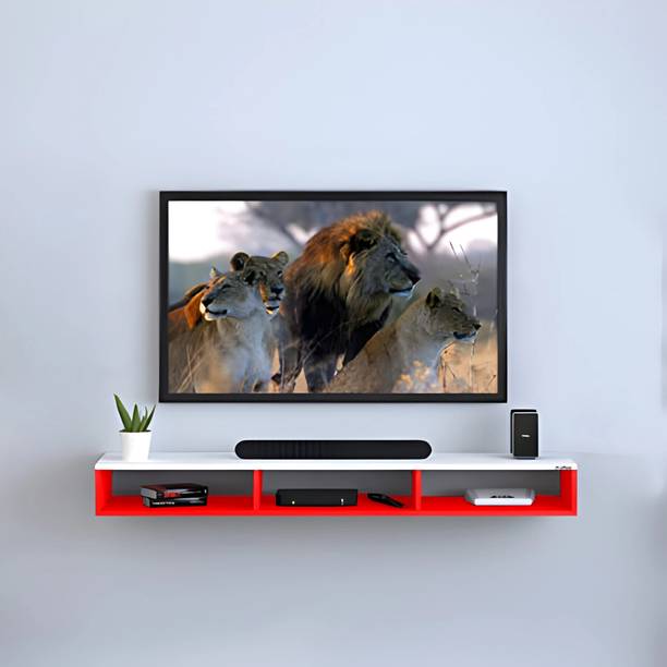 Livster "Stylish and Durable MDF TV Unit with Storage for Modern Living Rooms" Engineered Wood TV Entertainment Unit