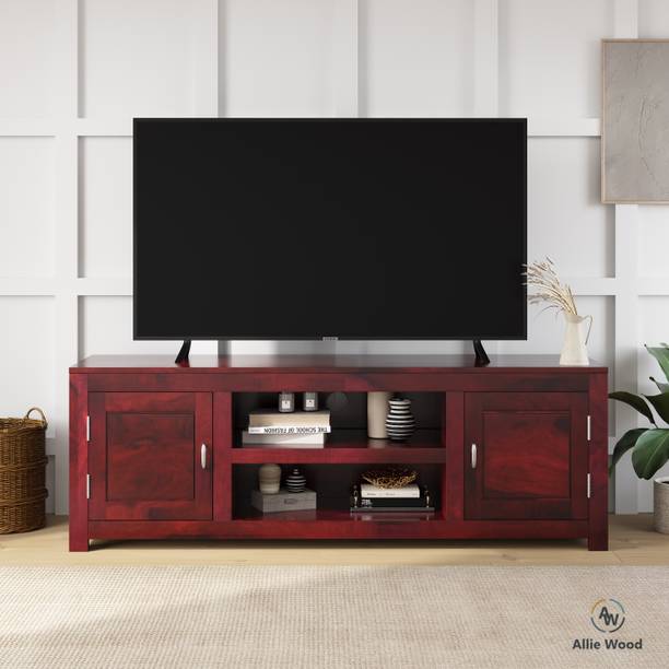 Allie Wood Sheesham Wood Solid Wood TV Entertainment Unit