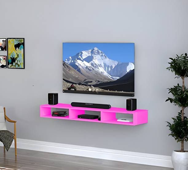Livster MDF Wooden TV Cabinet for Living Room – Compact & Stylish Design Engineered Wood TV Entertainment Unit