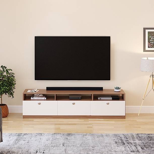 FURNEASER Mansor Tv Cabinet for 65, Unit, Stand, Rack, Table, Engineered Wood TV Entertainment Unit