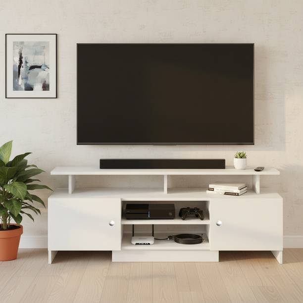 FURNEASER Kashvi Tv Cabinet, Unit, Stand, Rack, Table, Engineered Wood TV Entertainment Unit