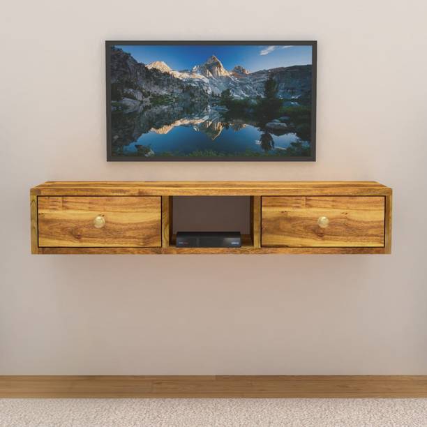 Flipkart Perfect Homes Sheesham ( Rosewood ) Solid Wood TV Entertainment Unit