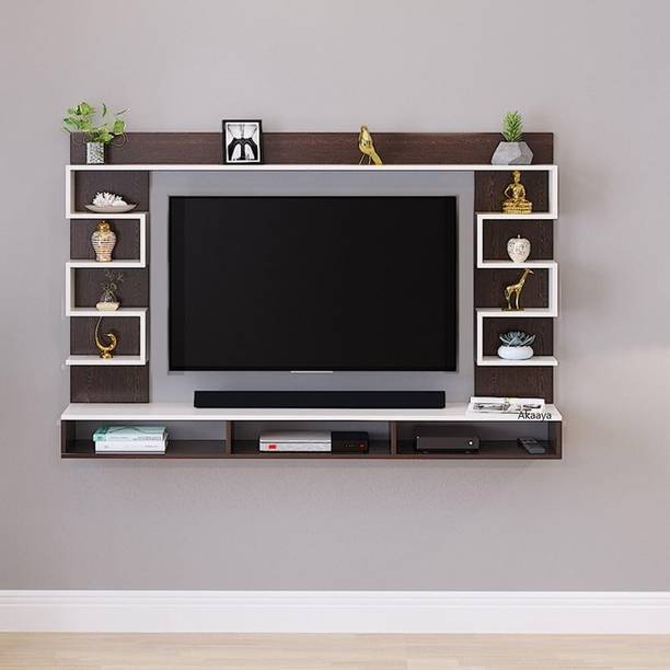 Akaaya Wall Mount TV Unit TV cabinet Engineered Wood TV Entertainment Unit