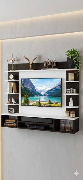 MULTYBUY Solid Wood TV Entertainment Unit