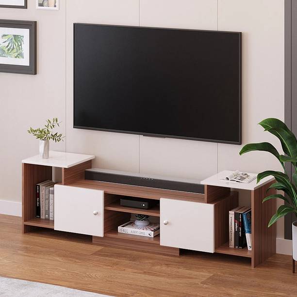 FURNEASER Eptimal Tv Cabinet for 65" Unit, Stand, Rack, Table, Engineered Wood TV Entertainment Unit