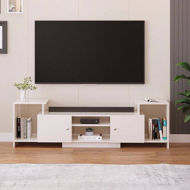 FURNEASER Eptimal Tv Cabinet for 65" Unit, Stand, Rack, Table, Engineered Wood TV Entertainment Unit