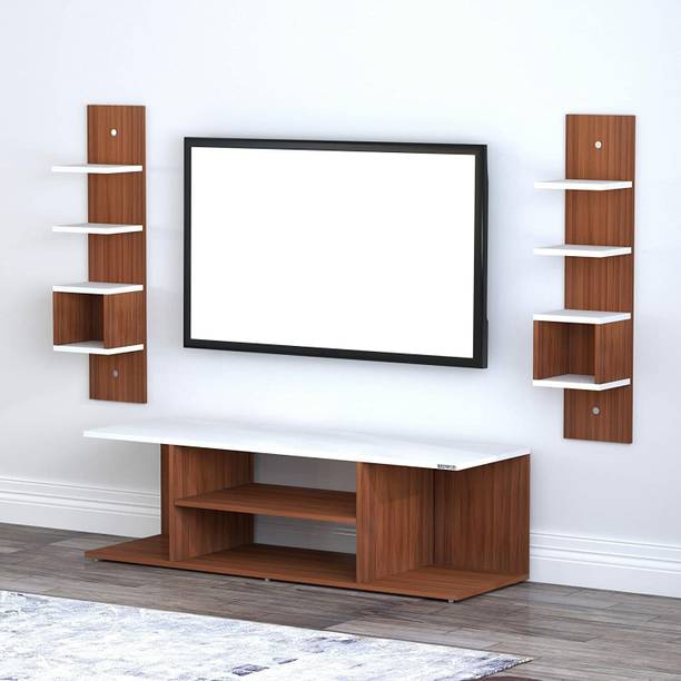 REDWUD Enna Floor Standing TV Unit/ TV Cabinet Engineered Wood TV Entertainment Unit