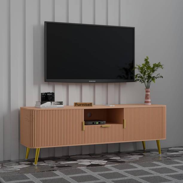 FURNITELL Modern Living TV Unit Collection Solid Wood TV Entertainment Unit