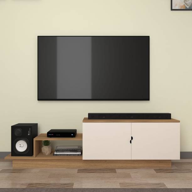spacesbyU Tregaro TV Unit for upto 75 inch Engineered Wood TV Entertainment Unit