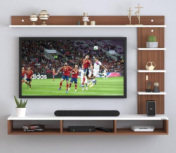 aashidecor Engineered Wood TV Entertainment Unit