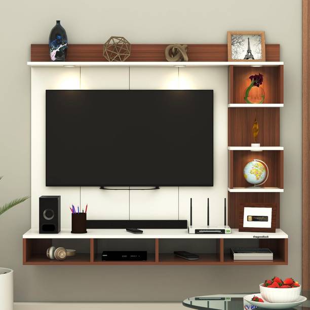 TheGoodLuck 32 to 65 Inches TV Cabinet Unit Engineered Wood TV Entertainment Unit