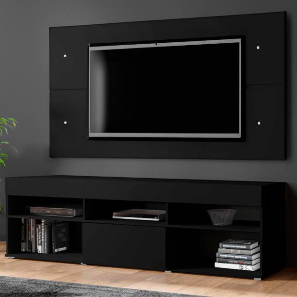 Madesa TV Console with Panel up to 65" Engineered Wood TV Entertainment Unit