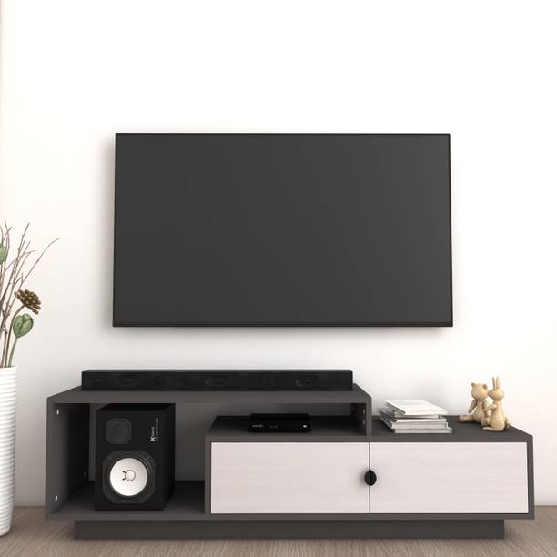spacesbyU Caspo TV Unit with Storage | Engineered Wood TV Entertainment Unit