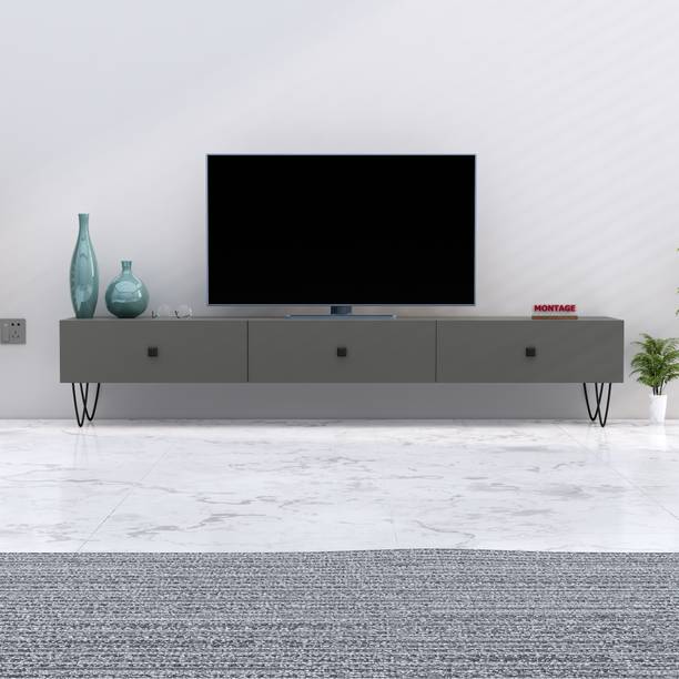 MONTAGE LED TV Cabinet for Living Room with Drawer Stor...