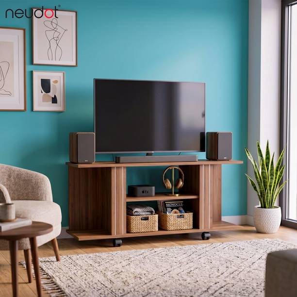 NEUDOT TABLA Engineered Wood TV Entertainment Unit