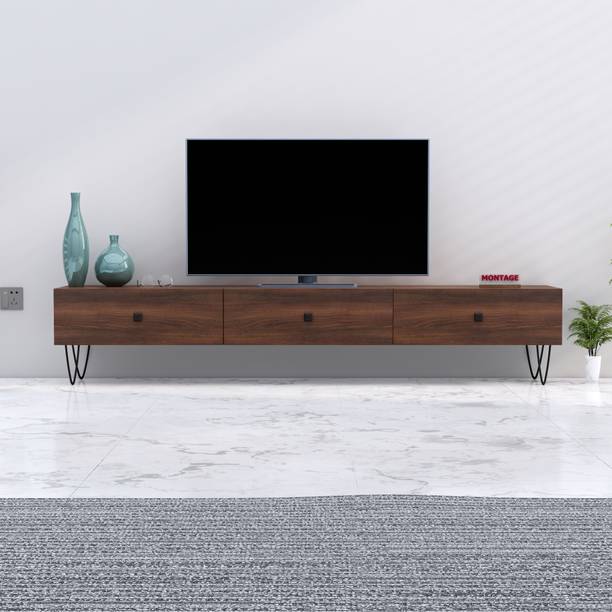 MONTAGE LED TV Cabinet for Living Room with Drawer Stor...