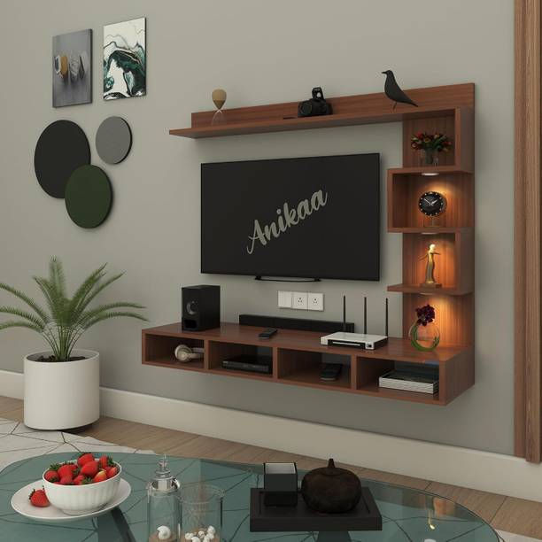 ANIKAA Kasey TV Unit for 55 inches tv Engineered Wood TV Entertainment Unit
