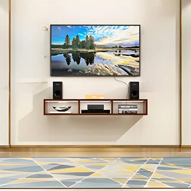 Artival Crafts TV Cabinet for Bedroom in 32 inch Engineered Wood TV Entertainment Unit