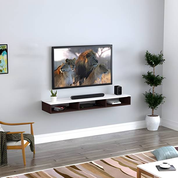 Livster MDF Wooden TV Cabinet for Living Room – Compact & Stylish Design Engineered Wood TV Entertainment Unit