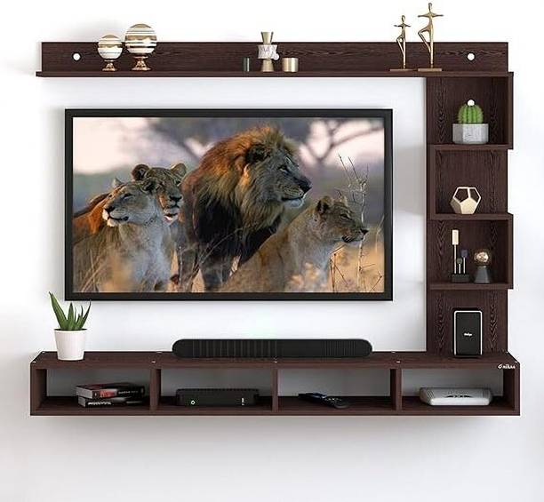 PEDPIX TV Unit Stand for 43-55 Inch TVs | TV Cabinet Entertainment Center Engineered Wood TV Entertainment Unit