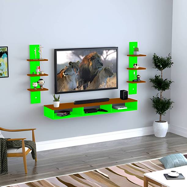 ALBABA AL - BABA Entertainment Unit in Engineered Wood MDF Engineered Wood TV Entertainment Unit