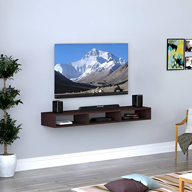 Livster "Stylish and Durable MDF TV Unit with Storage for Modern Living Rooms" Engineered Wood TV Entertainment Unit