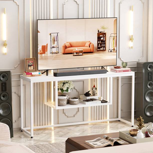 LUKZER TV Unit Stand for TVs up to 43 Inch (MTU-002 / 110 x 56 x 30 cm) Engineered Wood TV Entertainment Unit