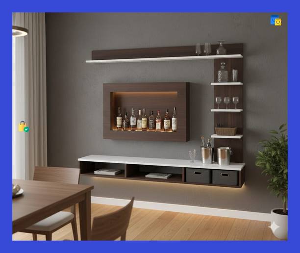 STUFFBOX Royal-Arc Engineered Wood TV Entertainment Unit