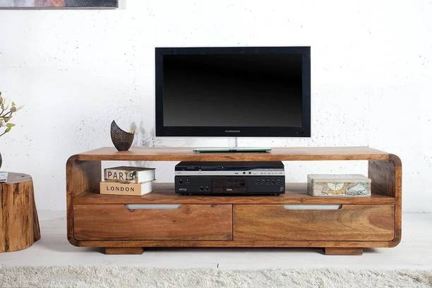 Cherry Wood Rosewood (Sheesham) Solid Wood TV Entertainment Unit