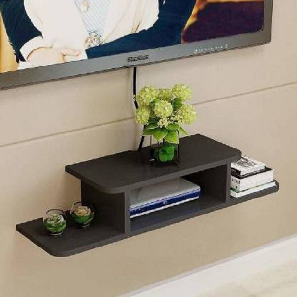 Umar Enterprises Wall T.V set up box stand & Wifi stand MDF Wall hanging , mounted , floating , wall decorative Wooden wall shelf Living room & Bedroom set up box stand TV Entertainment Unit Engineered Wood TV Entertainment Unit