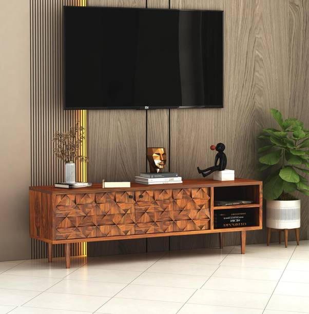 UNITEK FURNITURE Rosewood ( Sheesham ) Solid Wood TV Entertainment Unit
