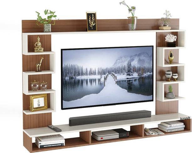 icrush Engineered Wood Wall Mount TV Entertainment Units 55" Cabinet Engineered Wood TV Entertainment Unit