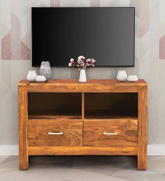 Allie Wood Arcadia Sheesham ( Rosewood) Engineered Wood TV Entertainment Unit