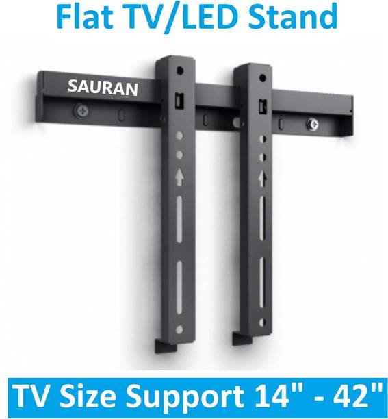 Sauran Flat TV LED/HD/Smart Stand Wall Mount 14 to 42 Inches (TSS34) Fixed TV Mount