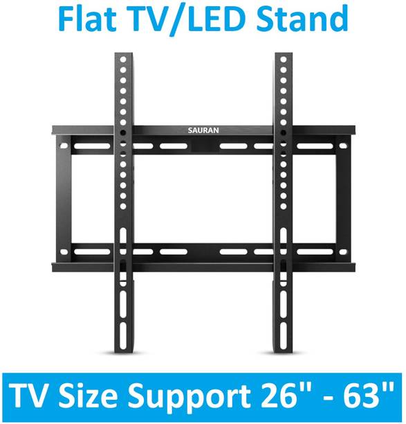 Sauran Flat TV LED/HD/Smart Stand Wall Mount 26 to 63 Inches (TSS24) Fixed TV Mount
