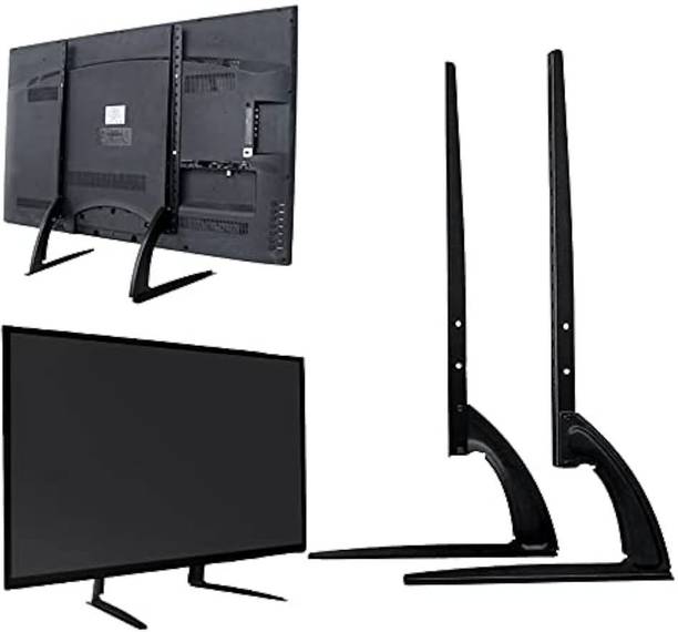 wellsons 26-55 Table Top TV Desk Stand with Mount Bracket (Premim Heavy Duty) Fixed TV Mount