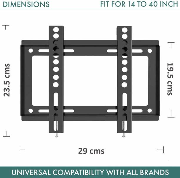 Mahallya Mi 5A 108 cm (43 inch) Full HD LED Smart Android TV Fixed Wall Mount Fixed TV Mount